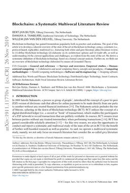 Blockchains: a Systematic Multivocal Literature Review