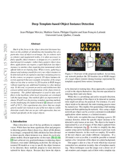 Deep Template-based Object Instance Detection