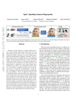 SpoC: Spoofing Camera Fingerprints