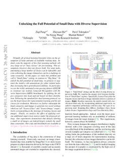 Unlocking the Full Potential of Small Data with Diverse Supervision