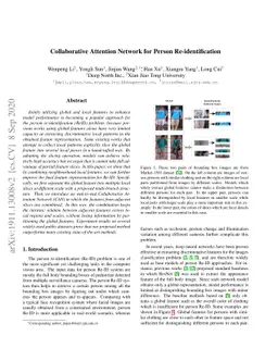 Collaborative Attention Network for Person Re-identification