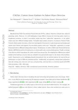 CAGNet: Content-Aware Guidance for Salient Object Detection