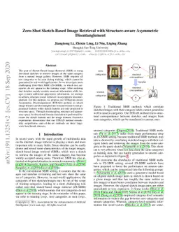 Zero-Shot Sketch-Based Image Retrieval with Structure-aware Asymmetric
  Disentanglement