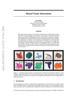 Shared Visual Abstractions