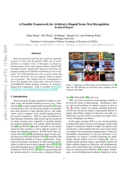 A Feasible Framework for Arbitrary-Shaped Scene Text Recognition