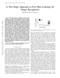 A Two-Stage Approach to Few-Shot Learning for Image Recognition