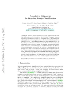 Associative Alignment for Few-shot Image Classification