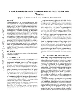 Graph Neural Networks for Decentralized Multi-Robot Path Planning