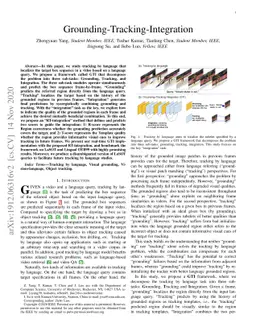 Grounding-Tracking-Integration