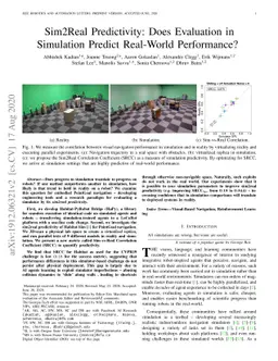Sim2Real Predictivity: Does Evaluation in Simulation Predict Real-World
  Performance?