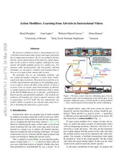 Action Modifiers: Learning from Adverbs in Instructional Videos