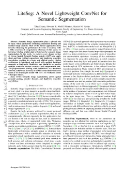 LiteSeg: A Novel Lightweight ConvNet for Semantic Segmentation