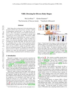 ViBE: Dressing for Diverse Body Shapes