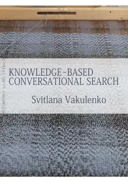 Knowledge-based Conversational Search