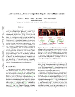 Action Genome: Actions as Composition of Spatio-temporal Scene Graphs