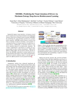 MEDIRL: Predicting the Visual Attention of Drivers via Maximum Entropy
  Deep Inverse Reinforcement Learning
