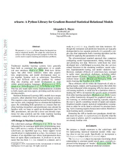 srlearn: A Python Library for Gradient-Boosted Statistical Relational
  Models
