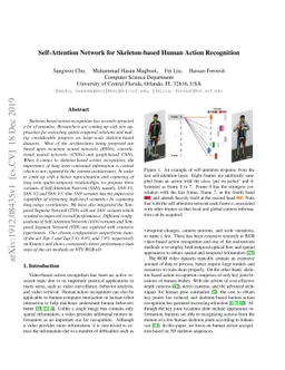 Self-Attention Network for Skeleton-based Human Action Recognition