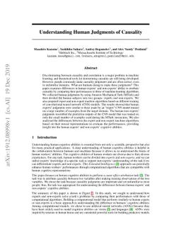 Understanding Human Judgments of Causality