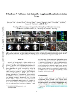 UrbanLoco: A Full Sensor Suite Dataset for Mapping and Localization in
  Urban Scenes