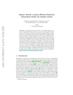 Square Attack: a query-efficient black-box adversarial attack via random
  search