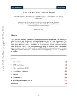How to GAN away Detector Effects