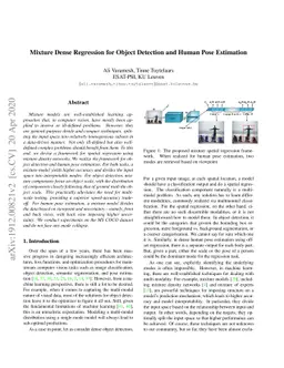 Mixture Dense Regression for Object Detection and Human Pose Estimation