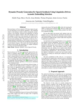 Dynamic Prosody Generation for Speech Synthesis using Linguistics-Driven
  Acoustic Embedding Selection