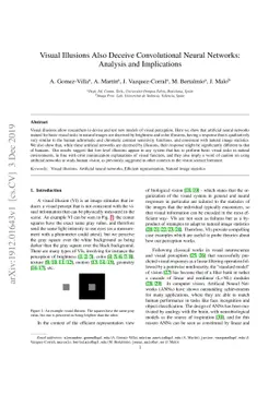 Visual Illusions Also Deceive Convolutional Neural Networks: Analysis
  and Implications