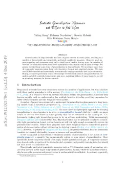 Fantastic Generalization Measures and Where to Find Them