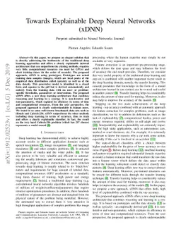 Towards Explainable Deep Neural Networks (xDNN)