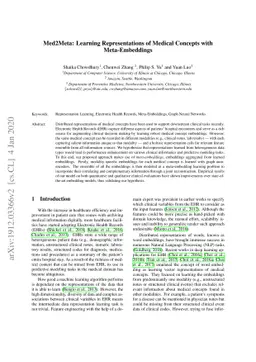 Med2Meta: Learning Representations of Medical Concepts with
  Meta-Embeddings