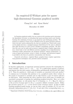 An empirical $G$-Wishart prior for sparse high-dimensional Gaussian
  graphical models