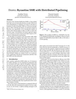 Dispel: Byzantine SMR with Distributed Pipelining