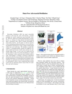 Data-Free Adversarial Distillation