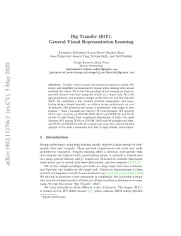 Big Transfer (BiT): General Visual Representation Learning