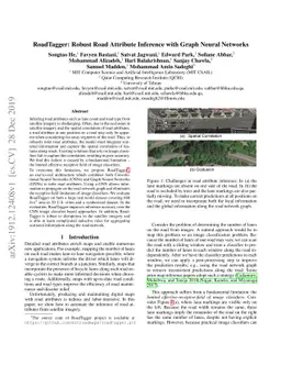 RoadTagger: Robust Road Attribute Inference with Graph Neural Networks