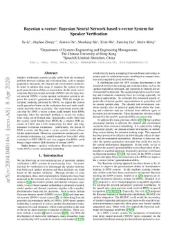Bayesian x-vector: Bayesian Neural Network based x-vector System for
  Speaker Verification