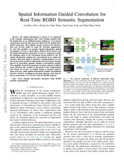 Spatial Information Guided Convolution for Real-Time RGBD Semantic
  Segmentation