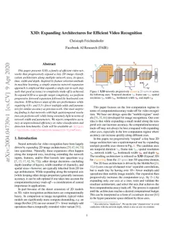 X3D: Expanding Architectures for Efficient Video Recognition
