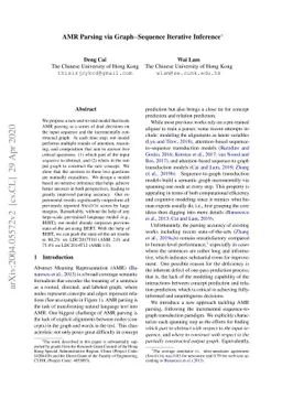 AMR Parsing via Graph-Sequence Iterative Inference