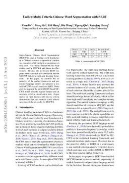 Unified Multi-Criteria Chinese Word Segmentation with BERT