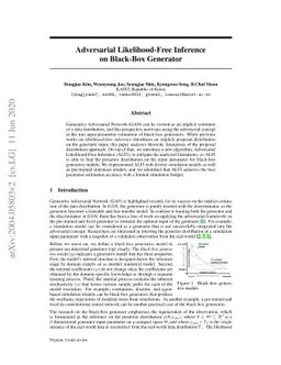 Adversarial Likelihood-Free Inference on Black-Box Generator