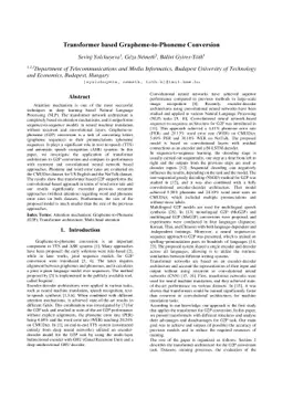 Transformer based Grapheme-to-Phoneme Conversion