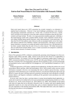 Have Your Text and Use It Too! End-to-End Neural Data-to-Text Generation
  with Semantic Fidelity