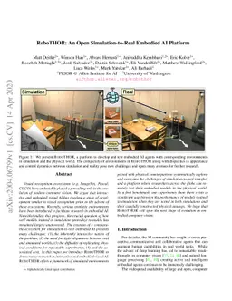 RoboTHOR: An Open Simulation-to-Real Embodied AI Platform