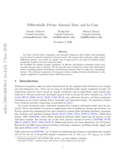 Differentially Private Assouad, Fano, and Le Cam