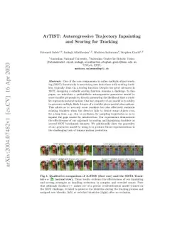 ArTIST: Autoregressive Trajectory Inpainting and Scoring for Tracking