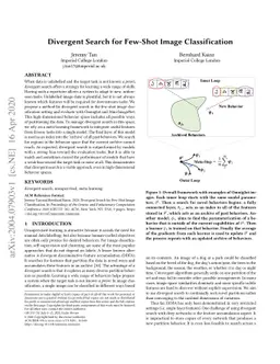 Divergent Search for Few-Shot Image Classification