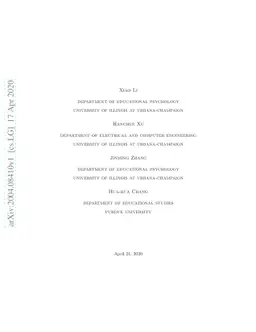 Deep Reinforcement Learning for Adaptive Learning Systems